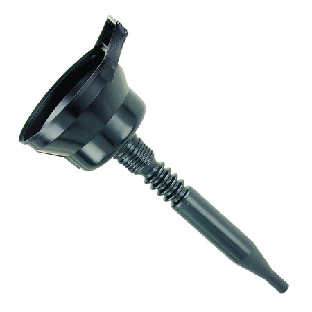 Lubrimatic Lubrimatic Black 15 in. H Plastic 1 qt Funnel 75-074